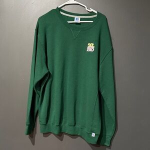 SNL Saturday Night Live Film Crew Classic Green Crewneck Sweater XL